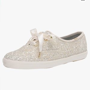 Keds Kate Spade Glitter Shoes- Bridal